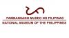 Alibata symbol with the name of the National Museum of the Philippines in both English and Filipino