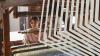 Woman weaving