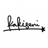 Kakiseni logo, text in cursive with a small star